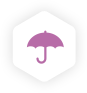 Icôn parapluie - Assurance de prêt