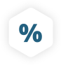 Icon pourcentage - Crédit Consommation rachat
